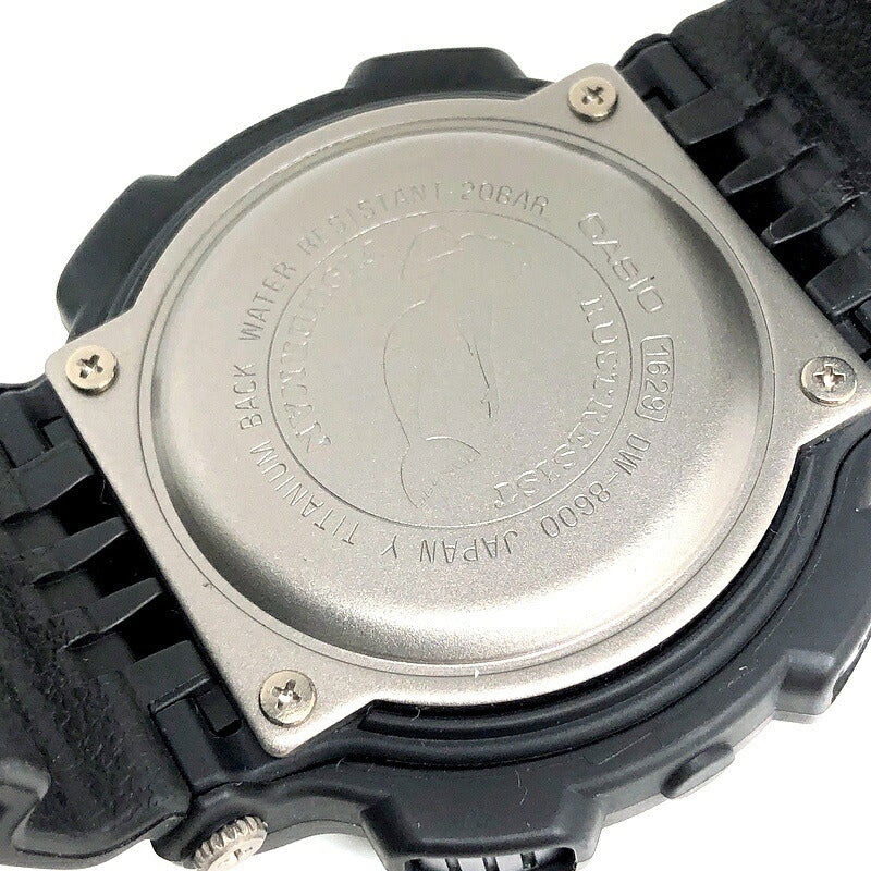 G-SHOCK GA-100BW-1A White/Black Ana-Digi Watch Size ONE SIZE
