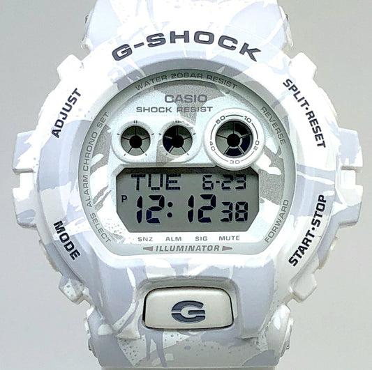 G-SHOCK Camouflage Series Snow Camo ONE SIZE Watch Size ONE SIZE