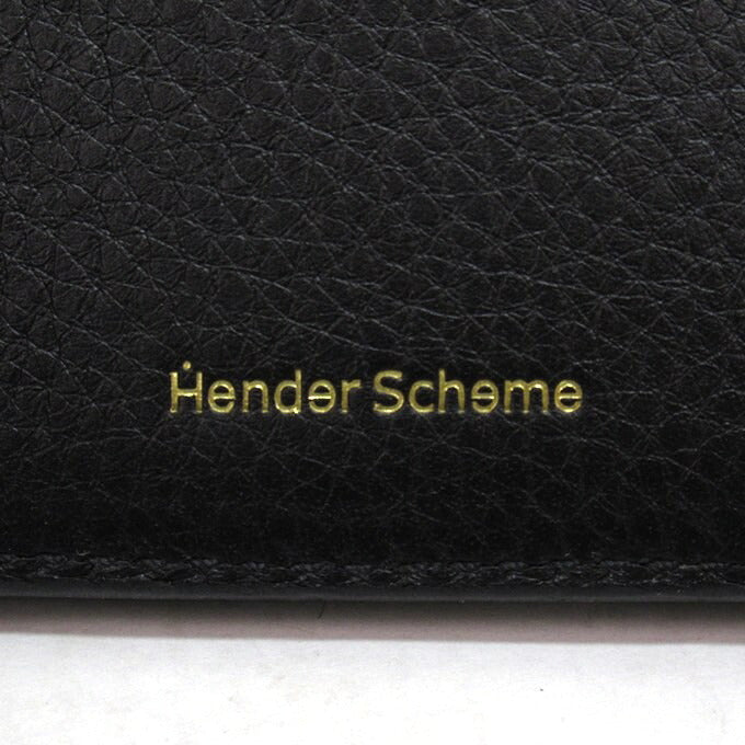 Hender Scheme trifold wallet Black Wallet Size ONE SIZE