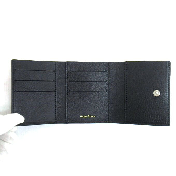 Hender Scheme trifold wallet Black Wallet Size ONE SIZE