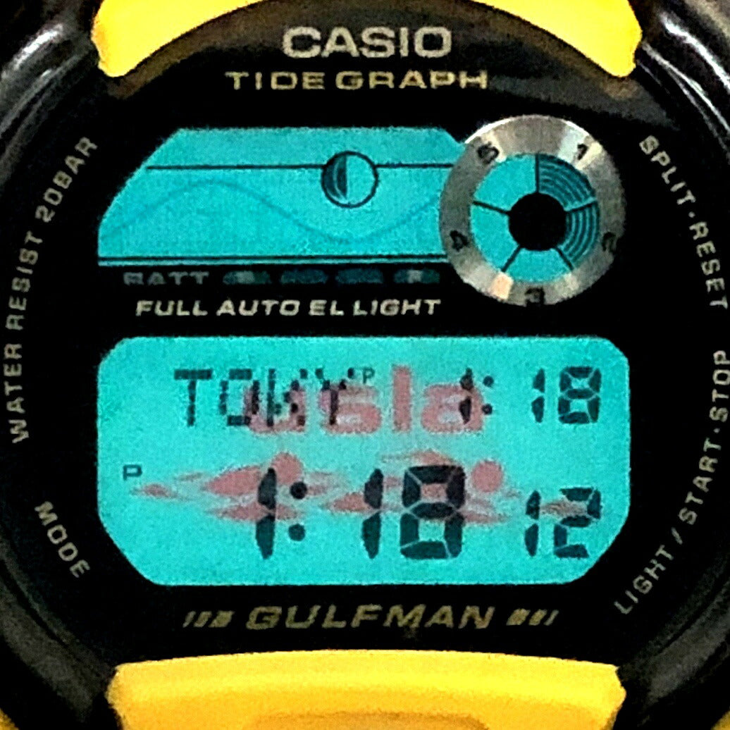 G-SHOCK DW-9700UL-9T GULFMAN USLA Yellow Watch Size ONE SIZE