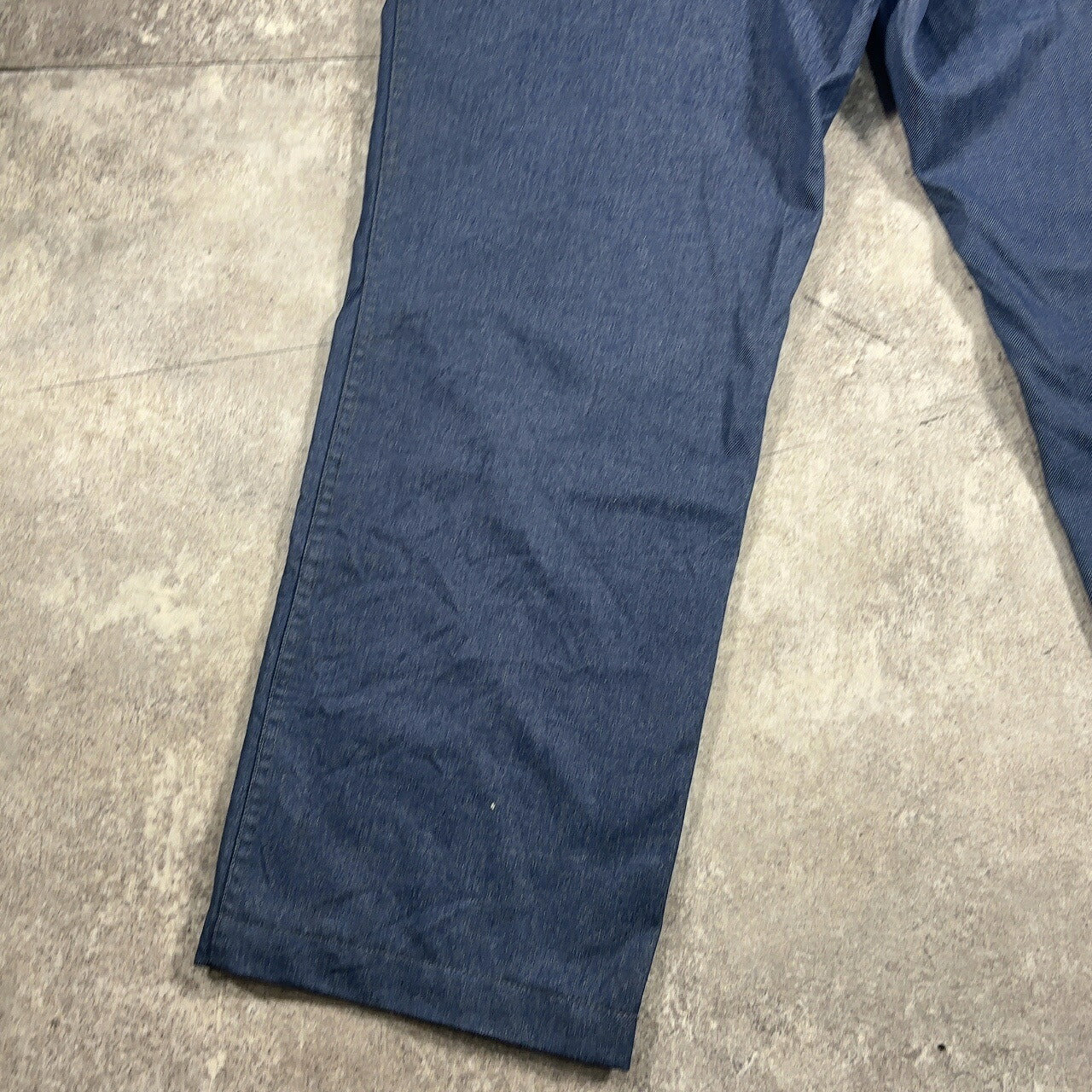 ITQXJ 70s 80s Magasins Bleus French Work Denim Jeans Blue