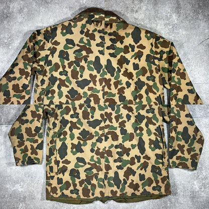 SAFTBAK 70s Vintage Duck Hunter Camo Cotton Jacket Size L