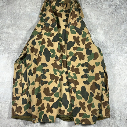 SAFTBAK 70s Vintage Duck Hunter Camo Cotton Jacket Size L