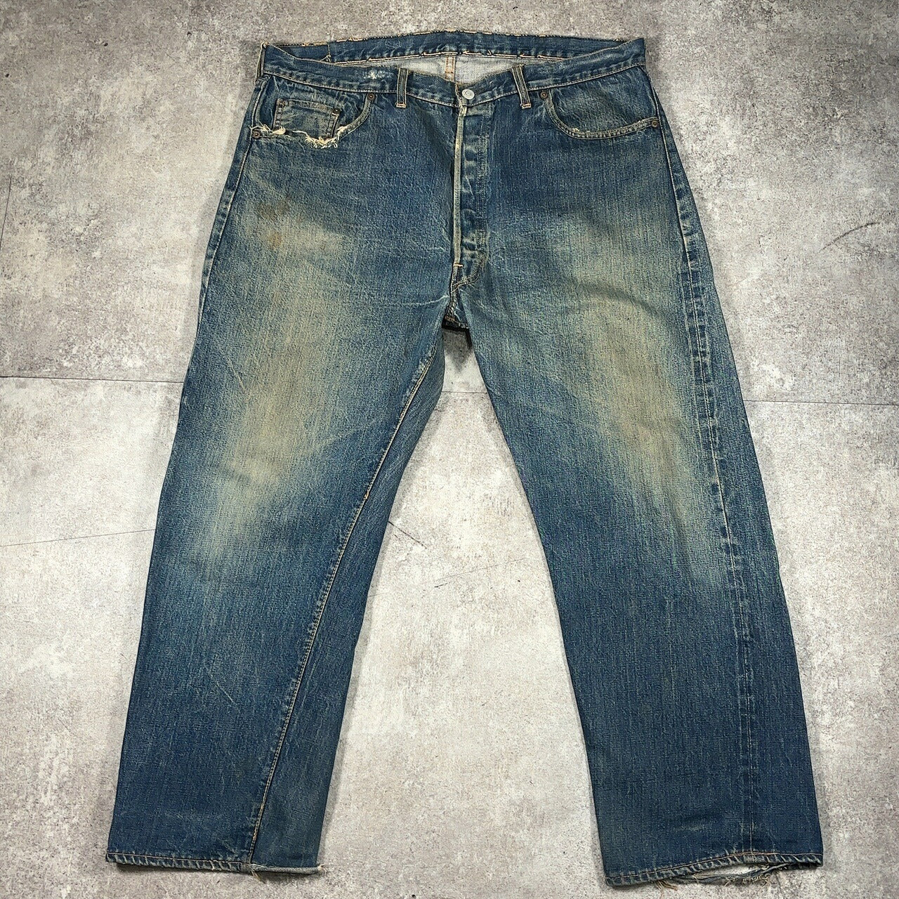 LEVI'S 501 Vintage Big-E 60s-70s Blue Denim Jeans