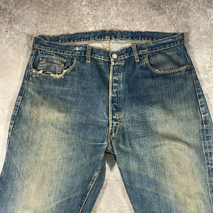 LEVI'S 501 Vintage Big-E 60s-70s Blue Denim Jeans