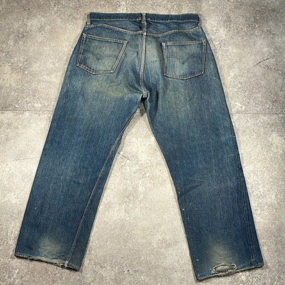 LEVI'S 60s 501 Big-E Red Selvedge USA Made Denim Jeans