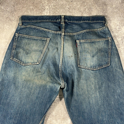 LEVI'S 60s 501 Big-E Red Selvedge USA Made Denim Jeans