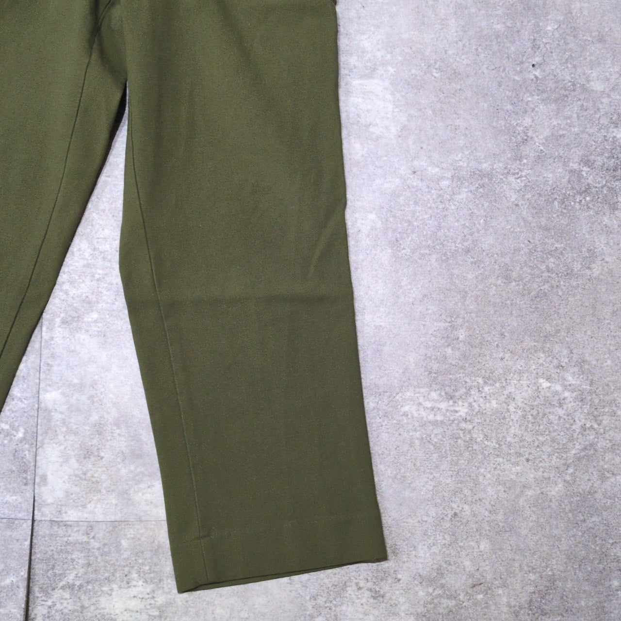 Vintage US.ARMY M-51 70s Olive Green Wool Pants Size M