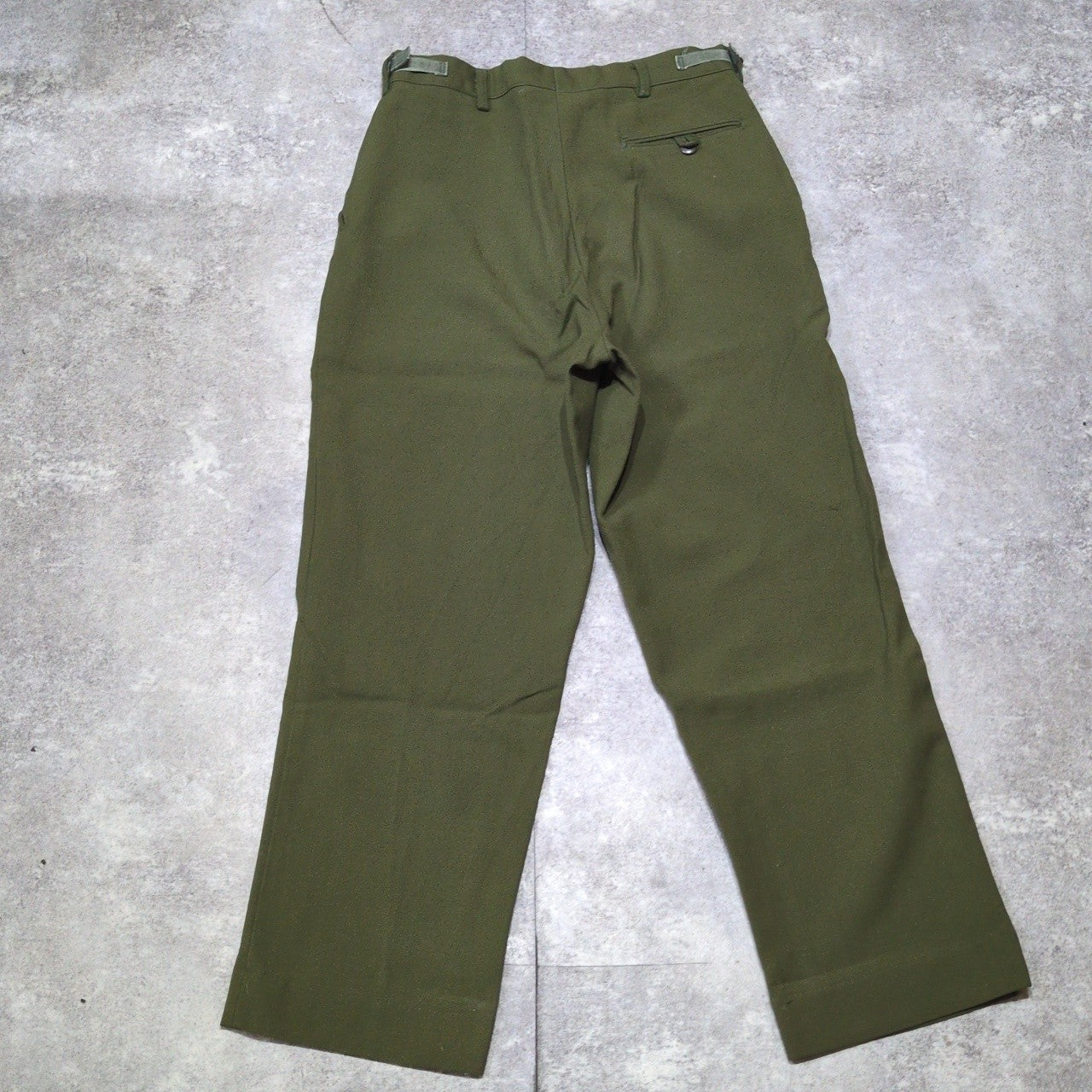 Vintage US.ARMY M-51 70s Olive Green Wool Pants Size M