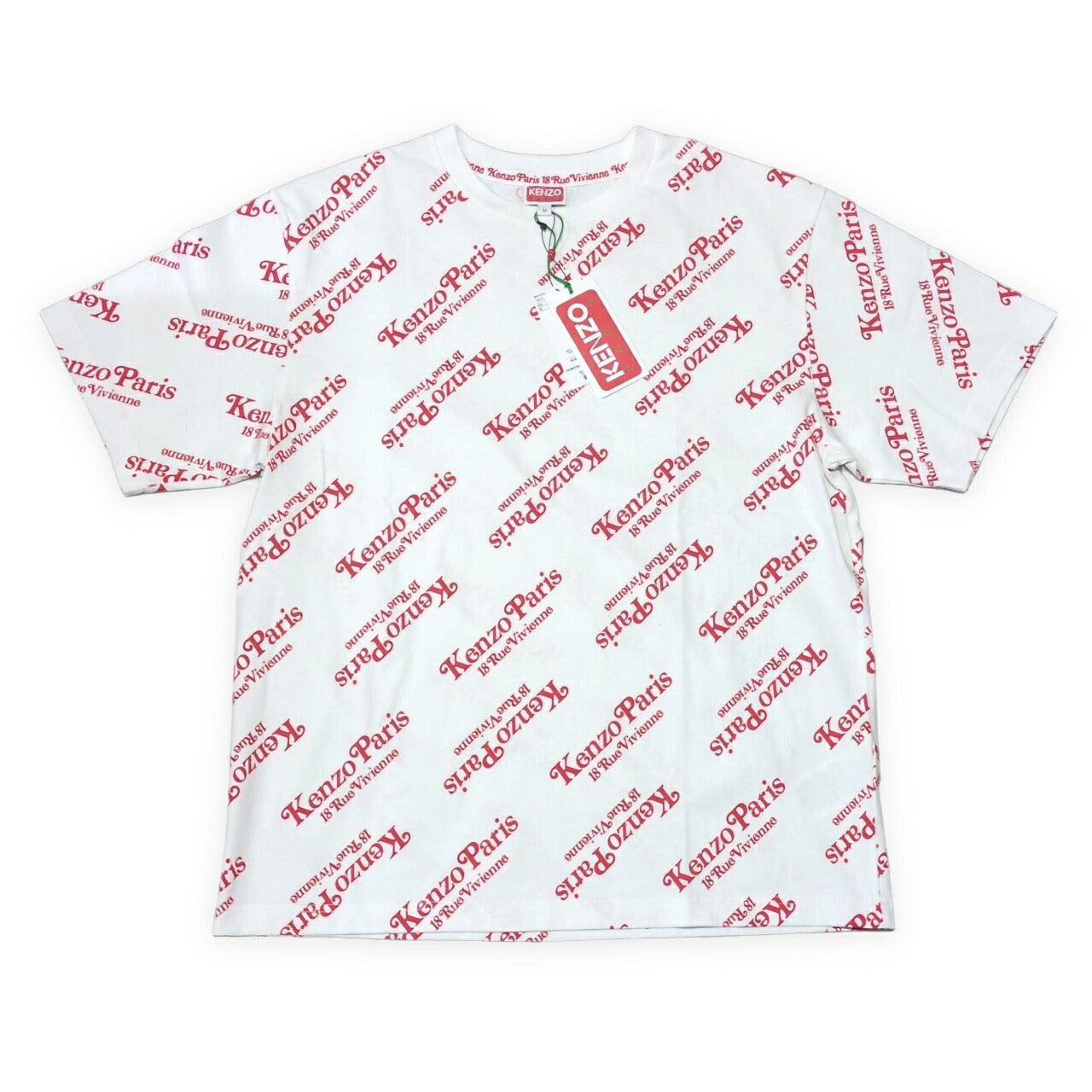 Kenzo BY VERDY Oversized T-Shirt White Size M