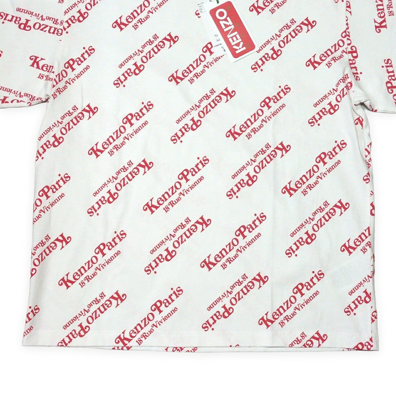 Kenzo BY VERDY Oversized T-Shirt White Size M