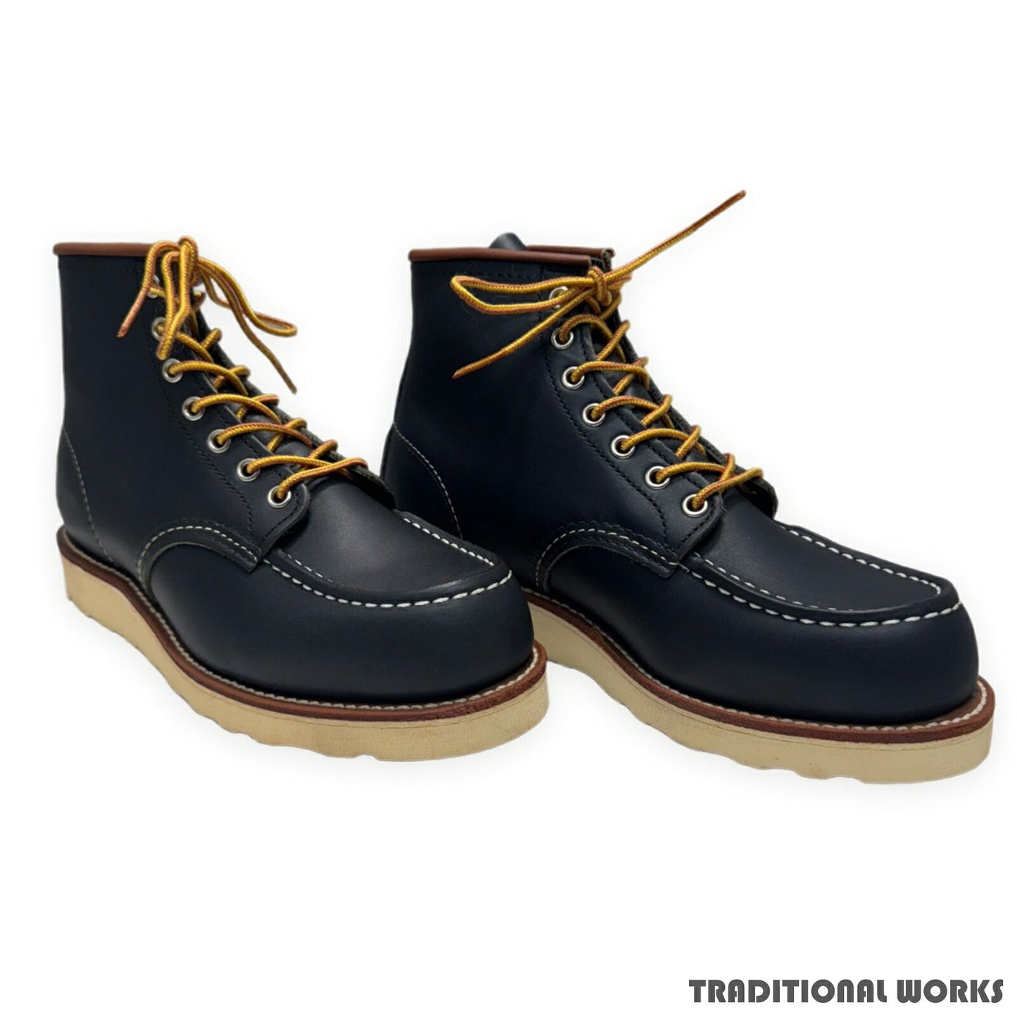 Red Wing 8859 6inch Classic Moc Boots Navy Size US7