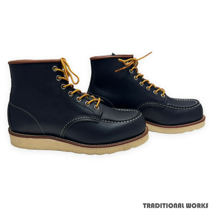 Red Wing 8859 6inch Classic Moc Boots Navy Size US7