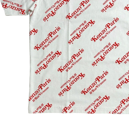 KENZO x VERDY Cotton Long Sleeve Graphic White Shirt Size M
