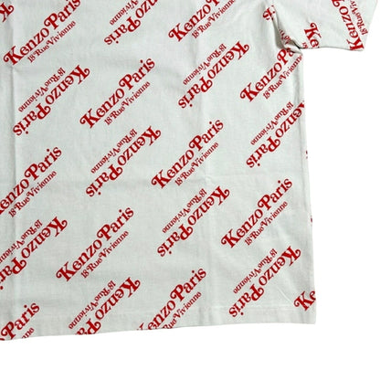 KENZO x VERDY Cotton Long Sleeve Graphic White Shirt Size M
