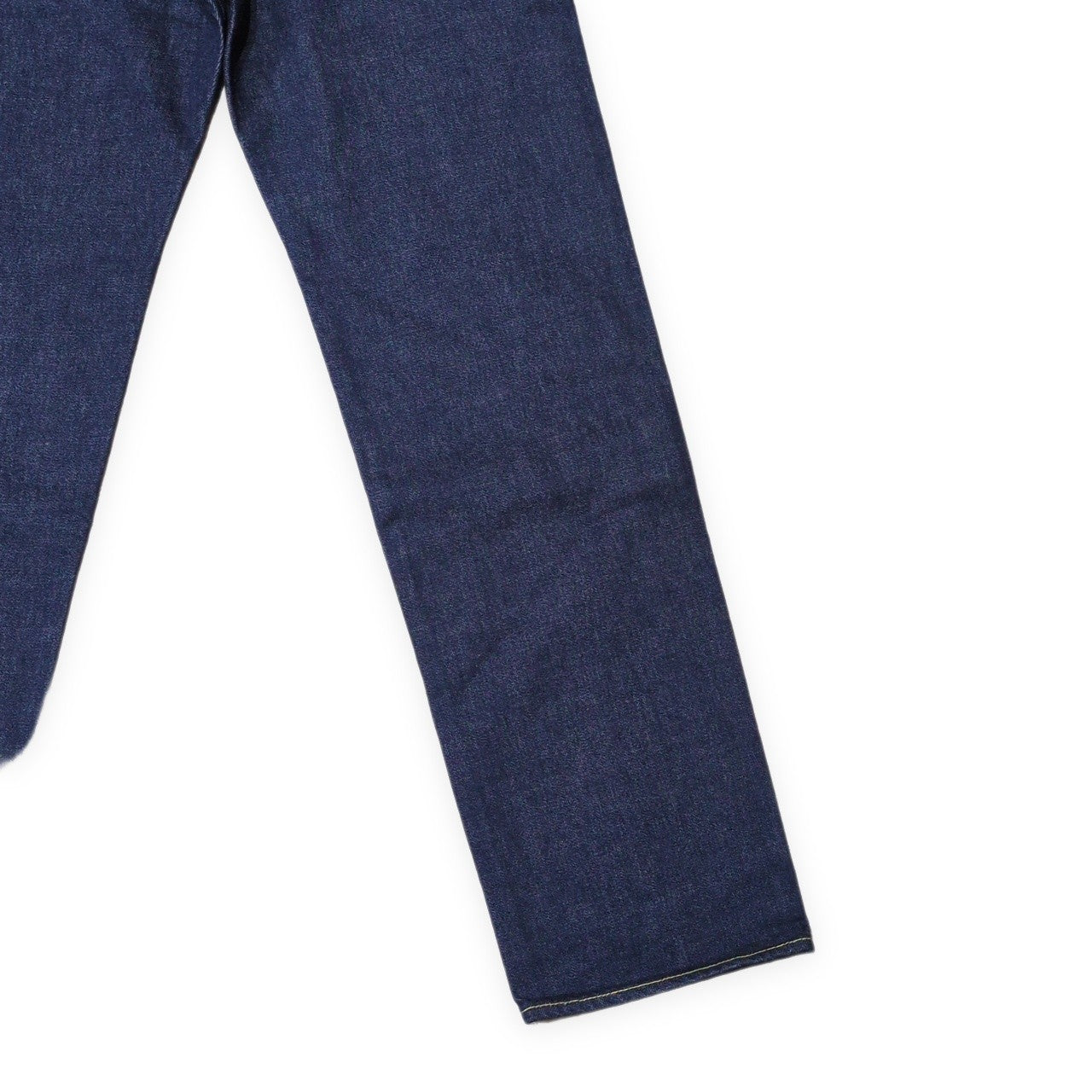 KENZO NIGO Asagao Motif Straight Jeans Blue Cotton Size US31