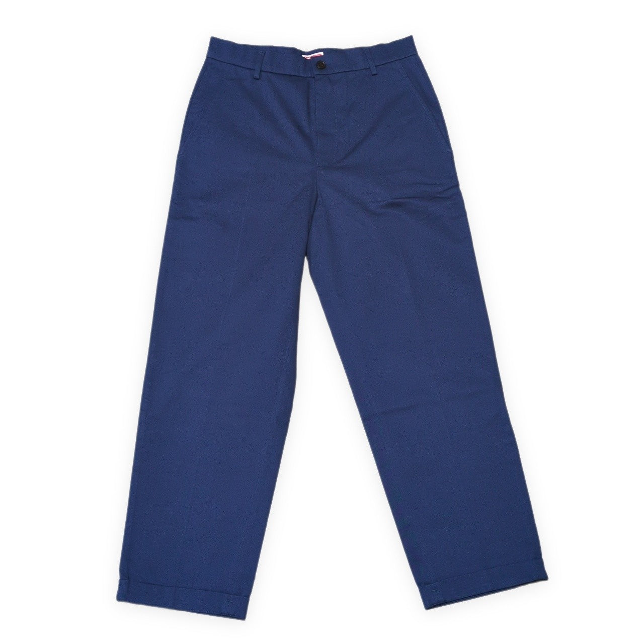 KENZO 24SS Classic Cotton Chino Pants Navy Size 36