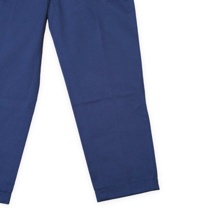 KENZO 24SS Classic Cotton Chino Pants Navy Size 36
