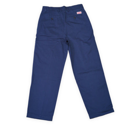 KENZO 24SS Classic Cotton Chino Pants Navy Size 36