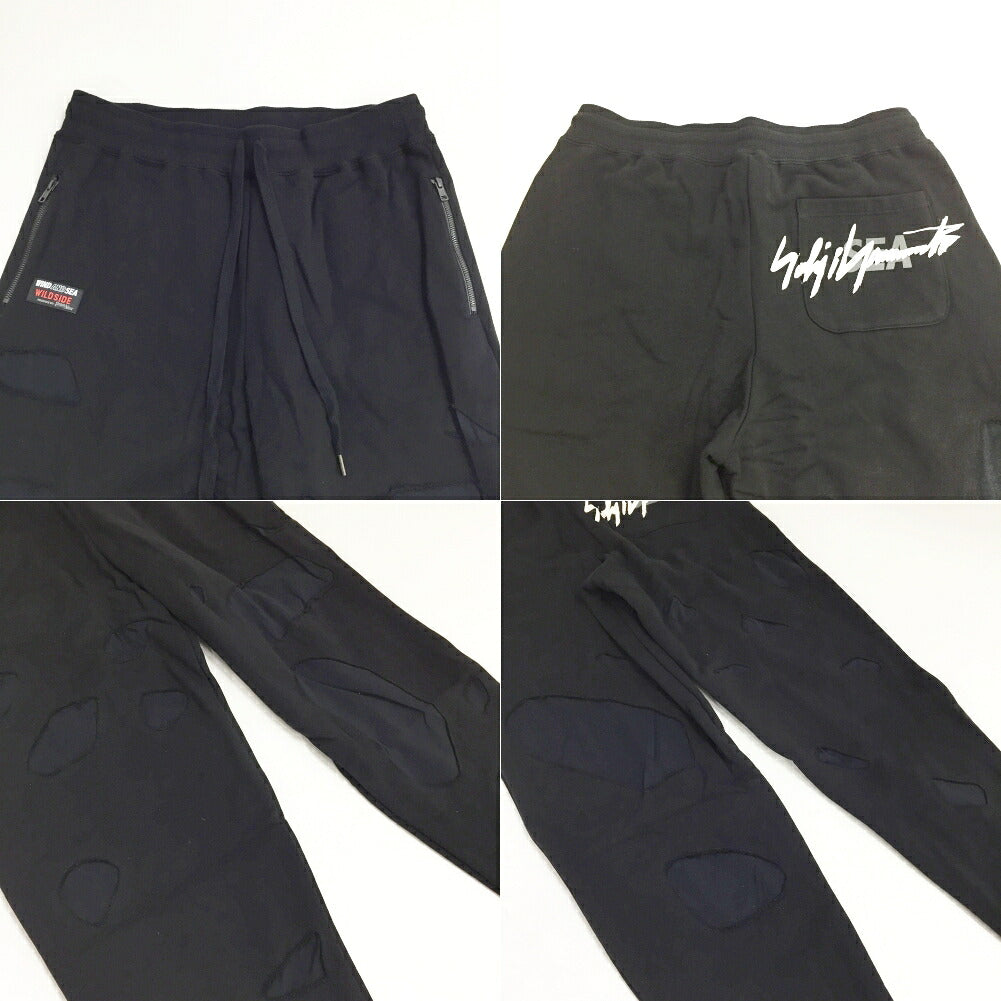 WILDSIDE YOHJI YAMAMOTO x WIND AND Sweatpants Black Size 4