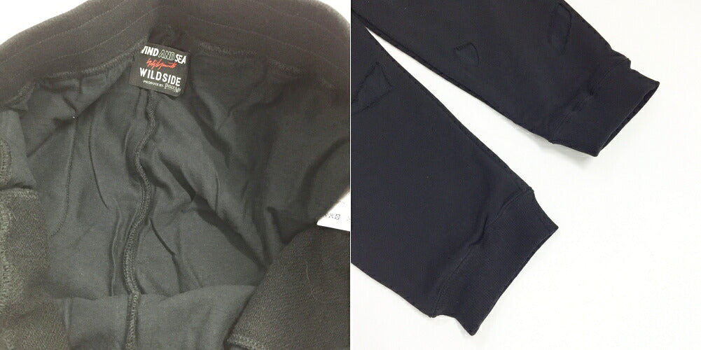 WILDSIDE YOHJI YAMAMOTO x WIND AND Sweatpants Black Size 4