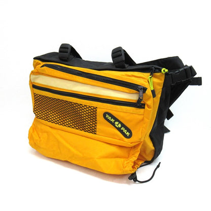 YAK PAK 90s Messenger Bag Black/Yellow Size ONE SIZE