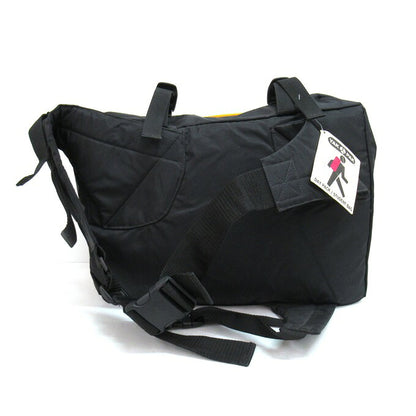 YAK PAK 90s Messenger Bag Black/Yellow Size ONE SIZE
