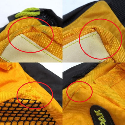 YAK PAK 90s Messenger Bag Black/Yellow Size ONE SIZE