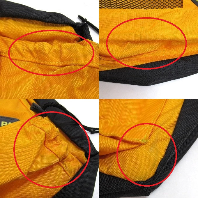 YAK PAK 90s Messenger Bag Black/Yellow Size ONE SIZE