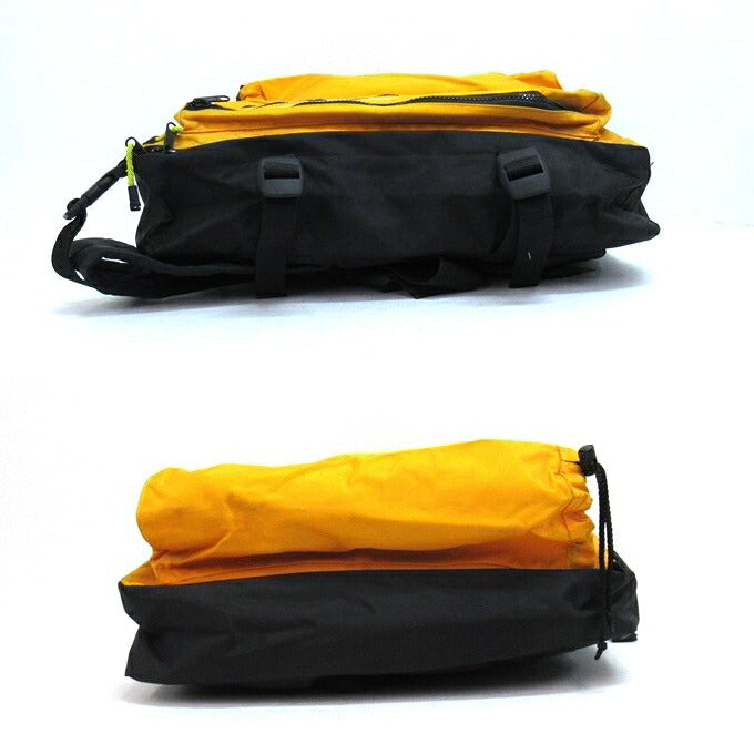YAK PAK 90s Messenger Bag Black/Yellow Size ONE SIZE
