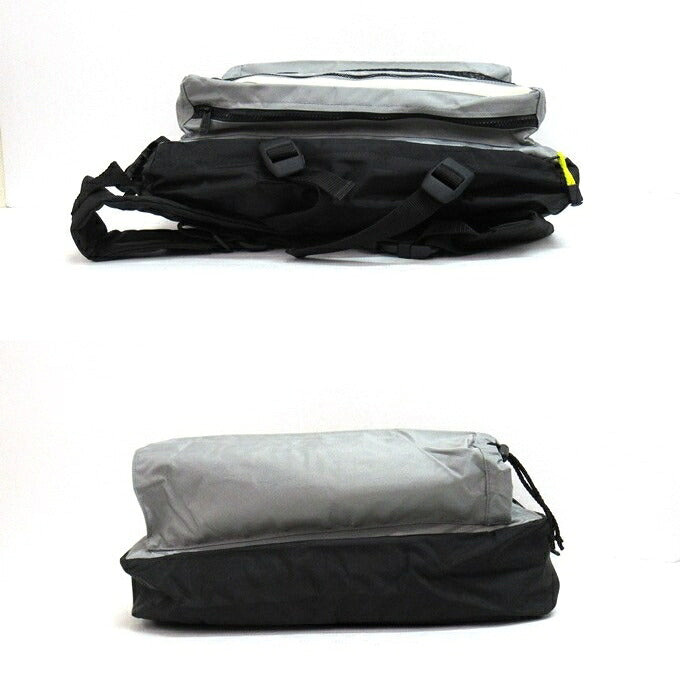 YAK PAK 90s Messenger Bag Black/Grey Size ONE SIZE