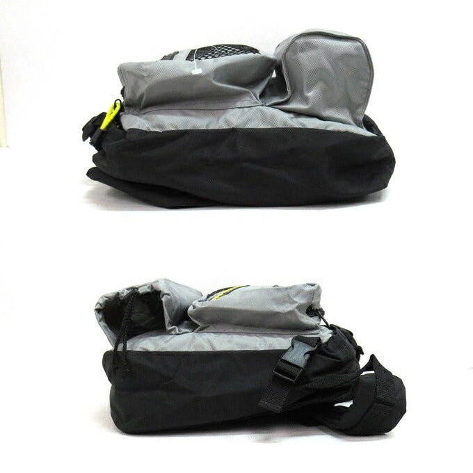 YAK PAK 90s Messenger Bag Black/Grey Size ONE SIZE