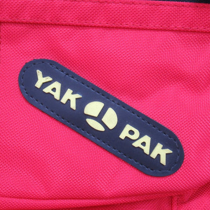 YAK PAK 90s-00s Student Day Bag Black/Red Size ONE SIZE