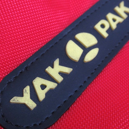 YAK PAK 90s-00s Student Day Bag Black/Red Size ONE SIZE