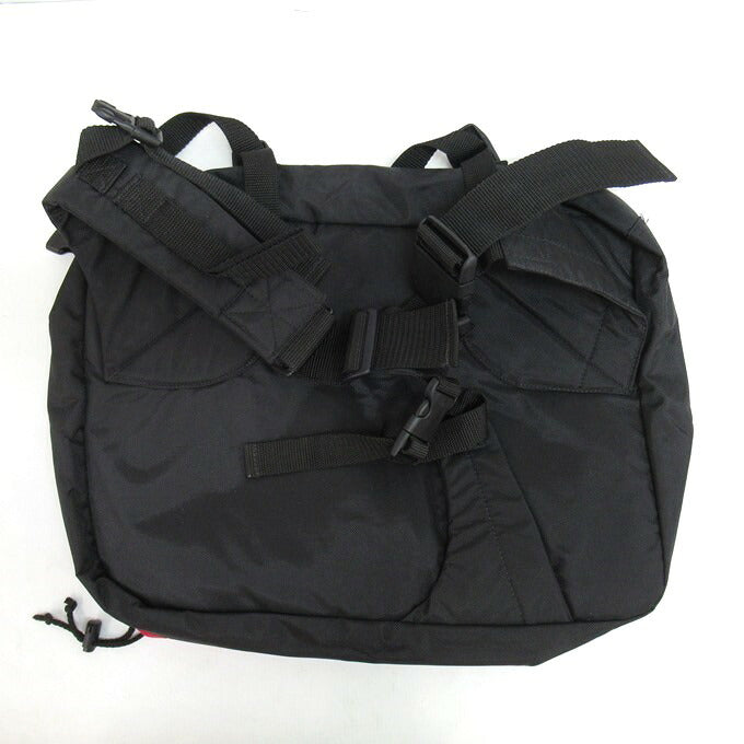 YAK PAK 90s-00s Student Day Bag Black/Red Size ONE SIZE