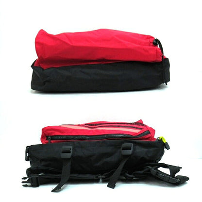 YAK PAK 90s-00s Student Day Bag Black/Red Size ONE SIZE