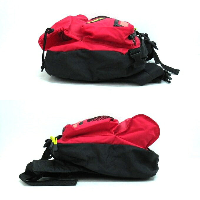 YAK PAK 90s-00s Student Day Bag Black/Red Size ONE SIZE