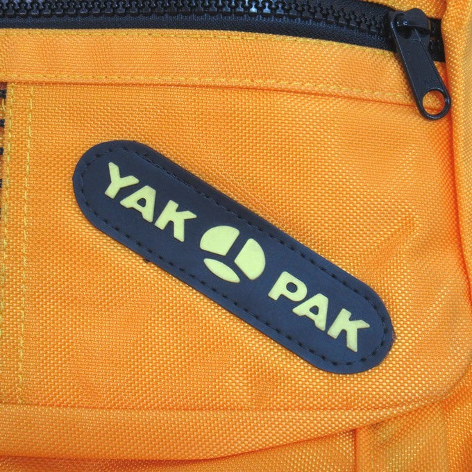 YAK PAK 90s-00s Student Day Bag Black/Yellow Size ONE SIZE
