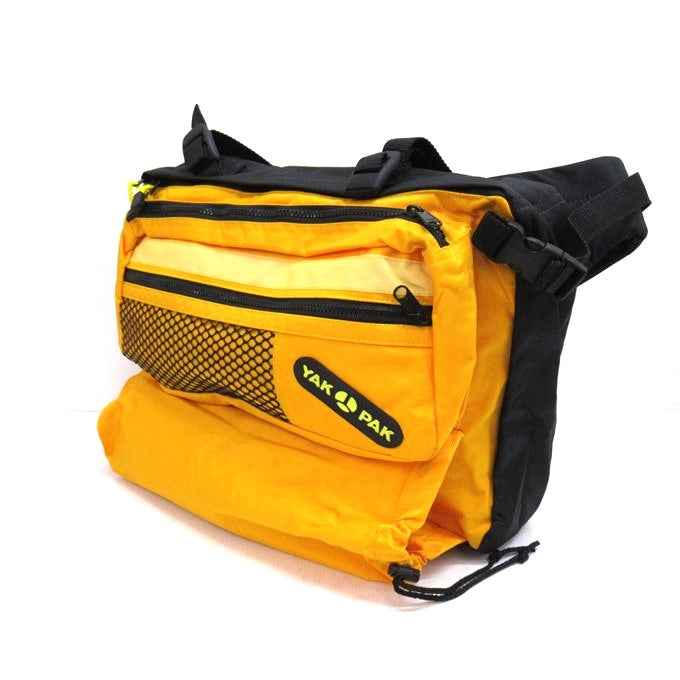 YAK PAK 90s-00s Student Day Bag Black/Yellow Size ONE SIZE