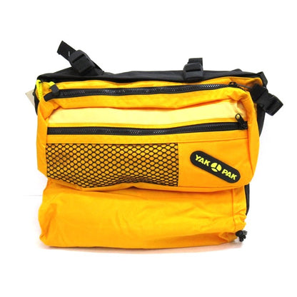 YAK PAK 90s-00s Student Day Bag Black/Yellow Size ONE SIZE