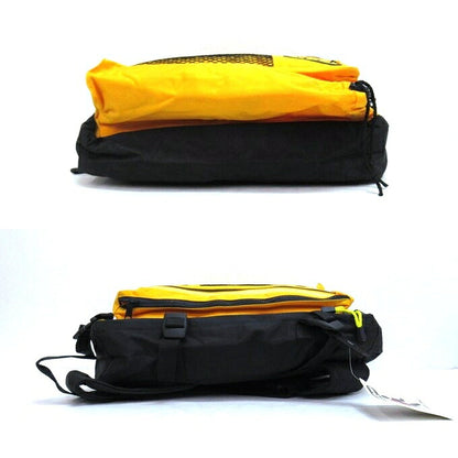 YAK PAK 90s-00s Student Day Bag Black/Yellow Size ONE SIZE