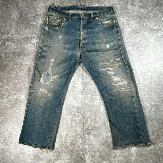LEVI'S 40s/50s 501XX "47 Model" Selvedge Jeans Size W38