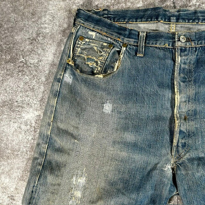 LEVI'S 40s/50s 501XX "47 Model" Selvedge Jeans Size W38