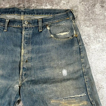 LEVI'S 40s/50s 501XX "47 Model" Selvedge Jeans Size W38