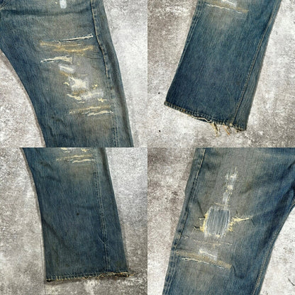 LEVI'S 40s/50s 501XX "47 Model" Selvedge Jeans Size W38