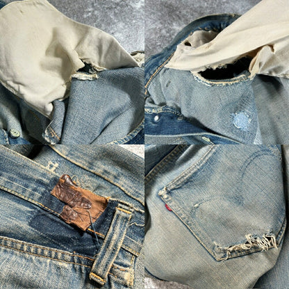 LEVI'S 40s/50s 501XX "47 Model" Selvedge Jeans Size W38