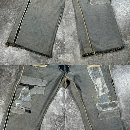 LEVI'S 40s/50s 501XX "47 Model" Selvedge Jeans Size W38