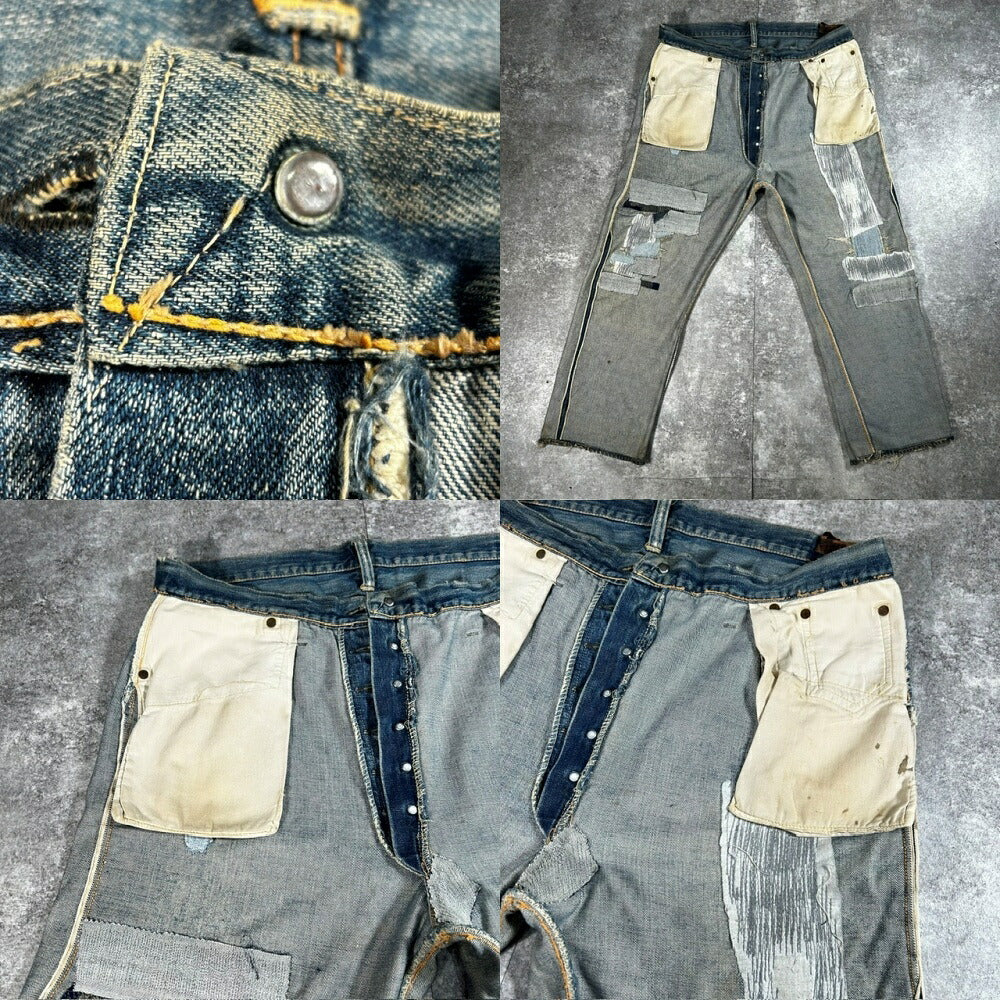 LEVI'S 40s/50s 501XX "47 Model" Selvedge Jeans Size W38