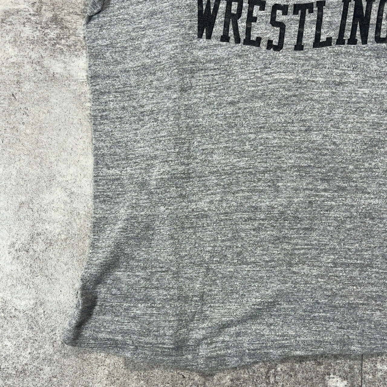 RUSSELL 60s Vintage Black Tag Heather Gray T-Shirt Size M